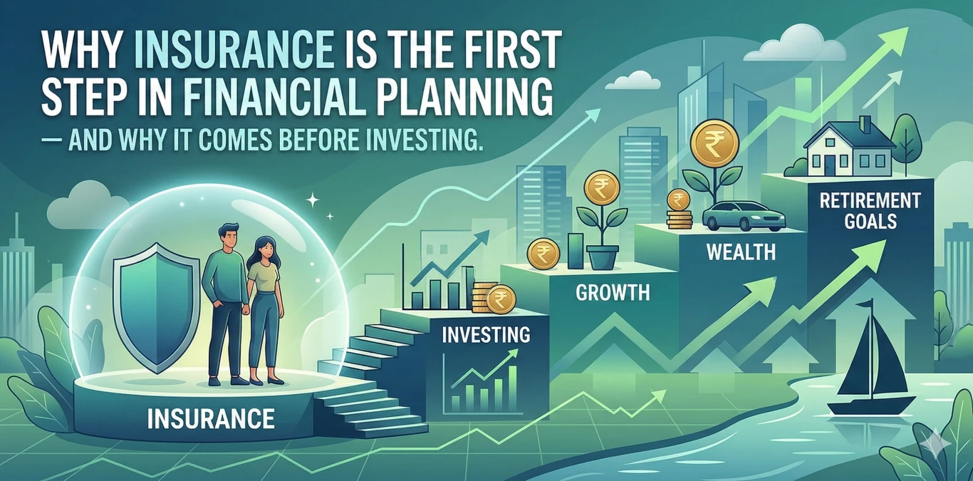 Why Insurance Is The First Step In Financial Planning